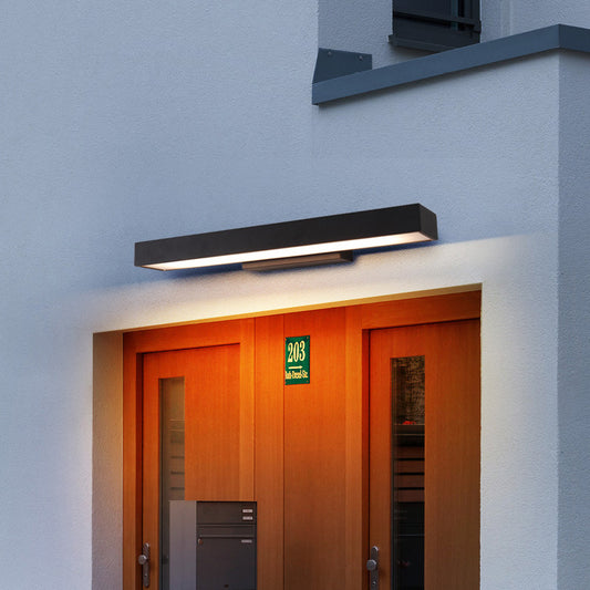 Modern Outdoor LED Wall Light Stainless Steel Waterproof