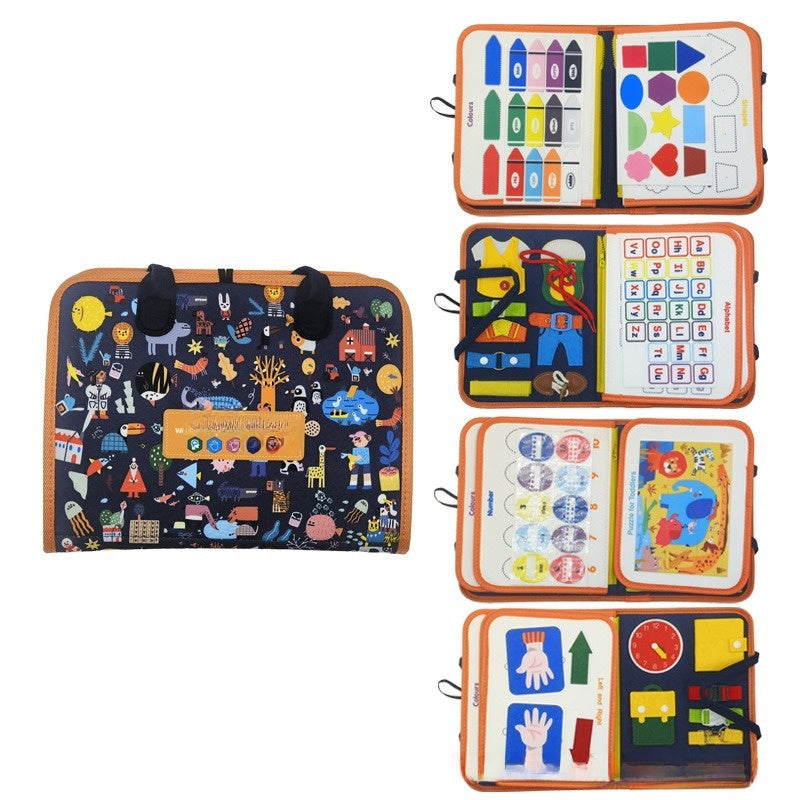 Childrens Felt Busy Board Educational Toy