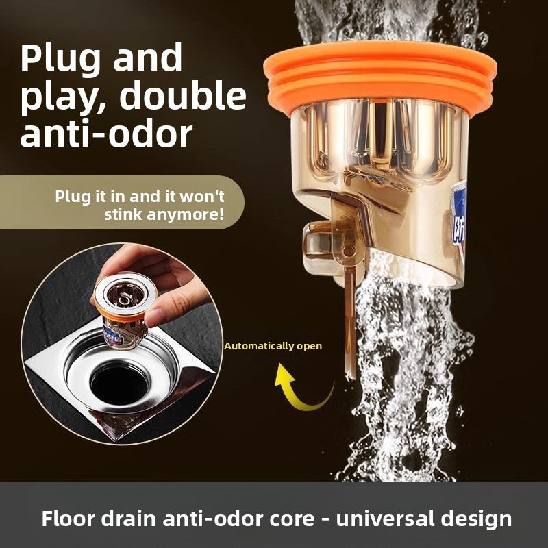 Bathroom Drain Odor Prevention Insert
