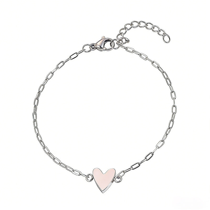 Hollow Heart Bracelet