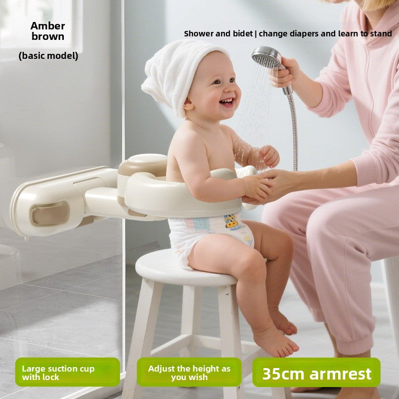 Adjustable Baby Bath Support Stand with Anti-Slip Design