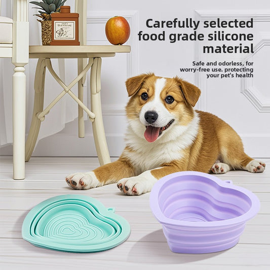 Foldable Silicone Pet Bowl