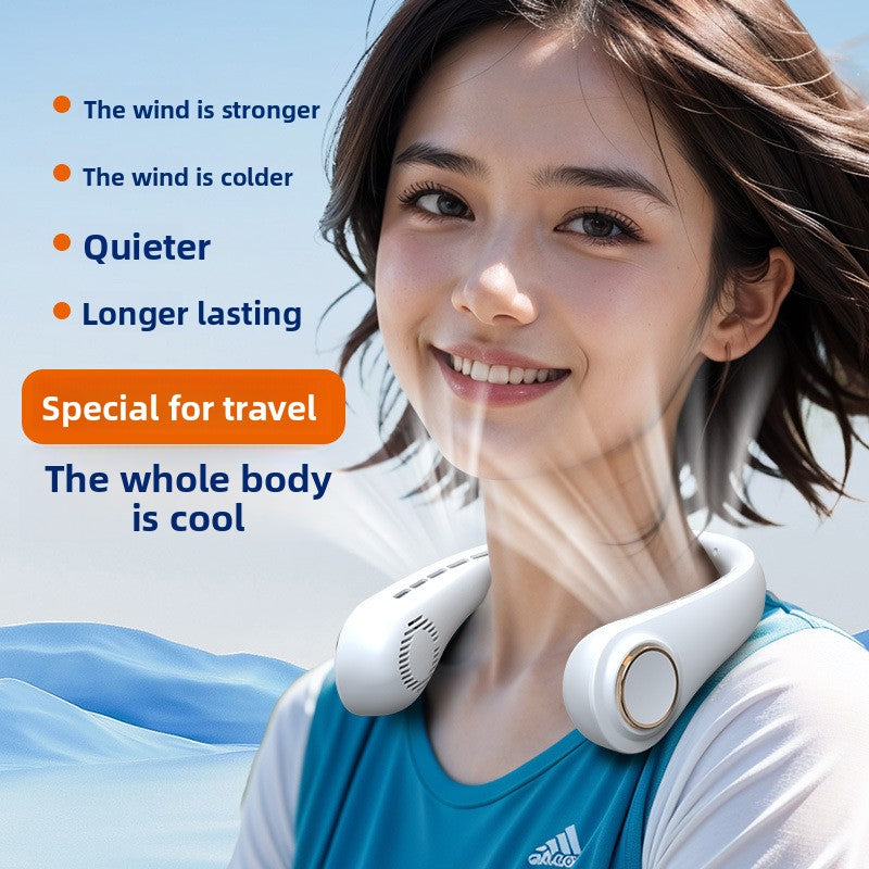 USB Powered Digital Display Neck Fan