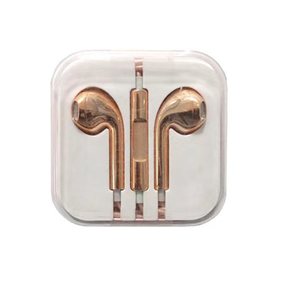 Semi-In-Ear Wired Headphones with Microphone