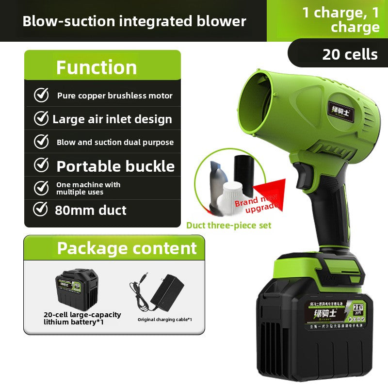 Dual Function Brushless Blower Vacuum