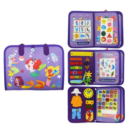 Childrens Felt Busy Board Educational Toy