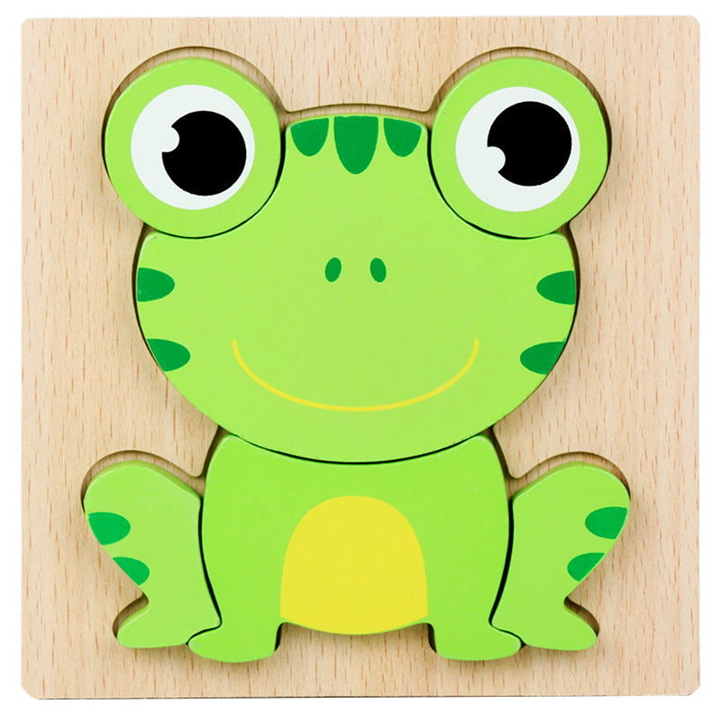 Wooden 3D Puzzle Educational Toy