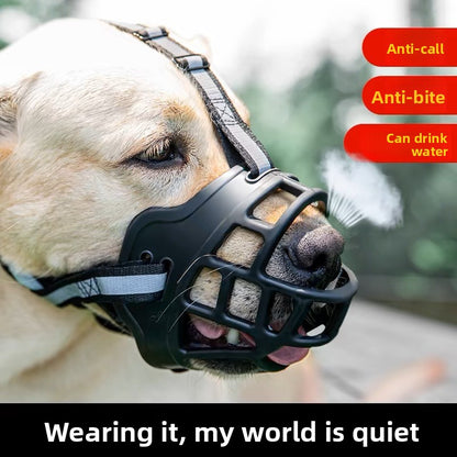 Adjustable Breathable Dog Muzzle