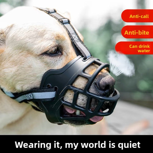 Adjustable Breathable Dog Muzzle