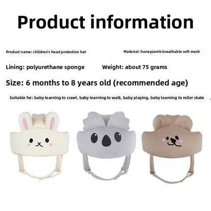 Baby Anti Fall Helmet Toddler Head Protection Cap