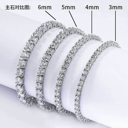 Zircon Tennis Chain Bracelet
