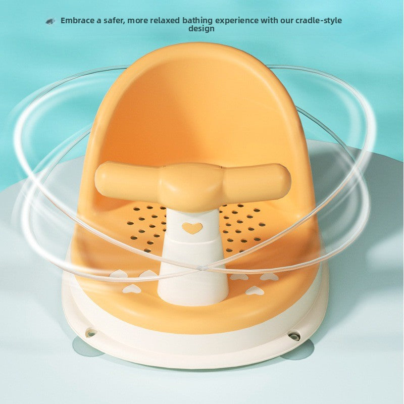 Infant Bath Seat with Non-Slip Base