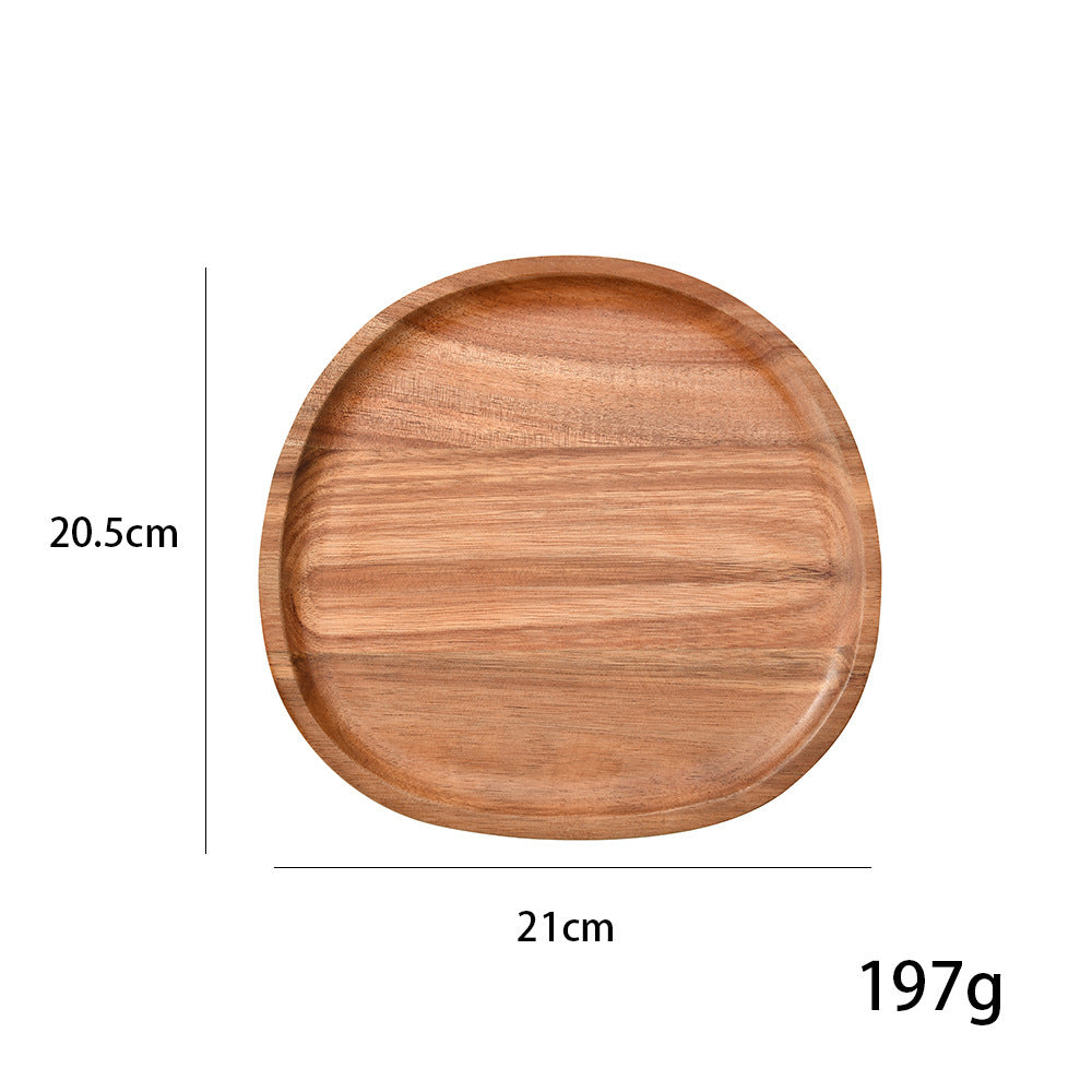Acacia Wood Creative Serving Plate