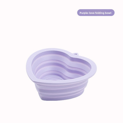Foldable Silicone Pet Bowl