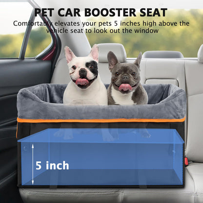 Adjustable Dog Car Booster Seat