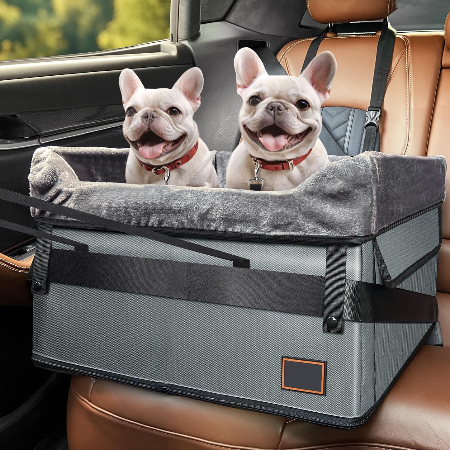 Adjustable Dog Car Booster Seat