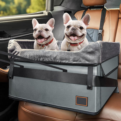 Adjustable Dog Car Booster Seat