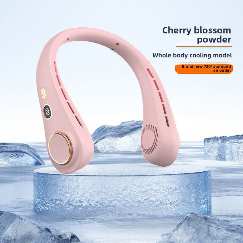 USB Powered Digital Display Neck Fan