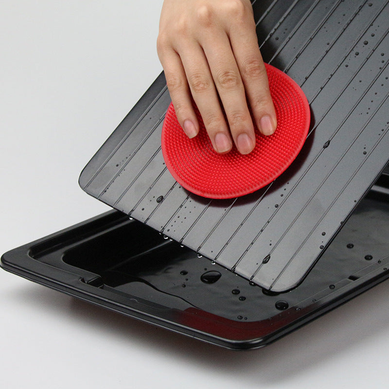 Household Quick Thawing Plate with Drain Box