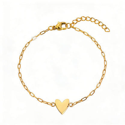 Hollow Heart Bracelet