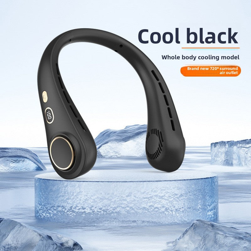USB Powered Digital Display Neck Fan