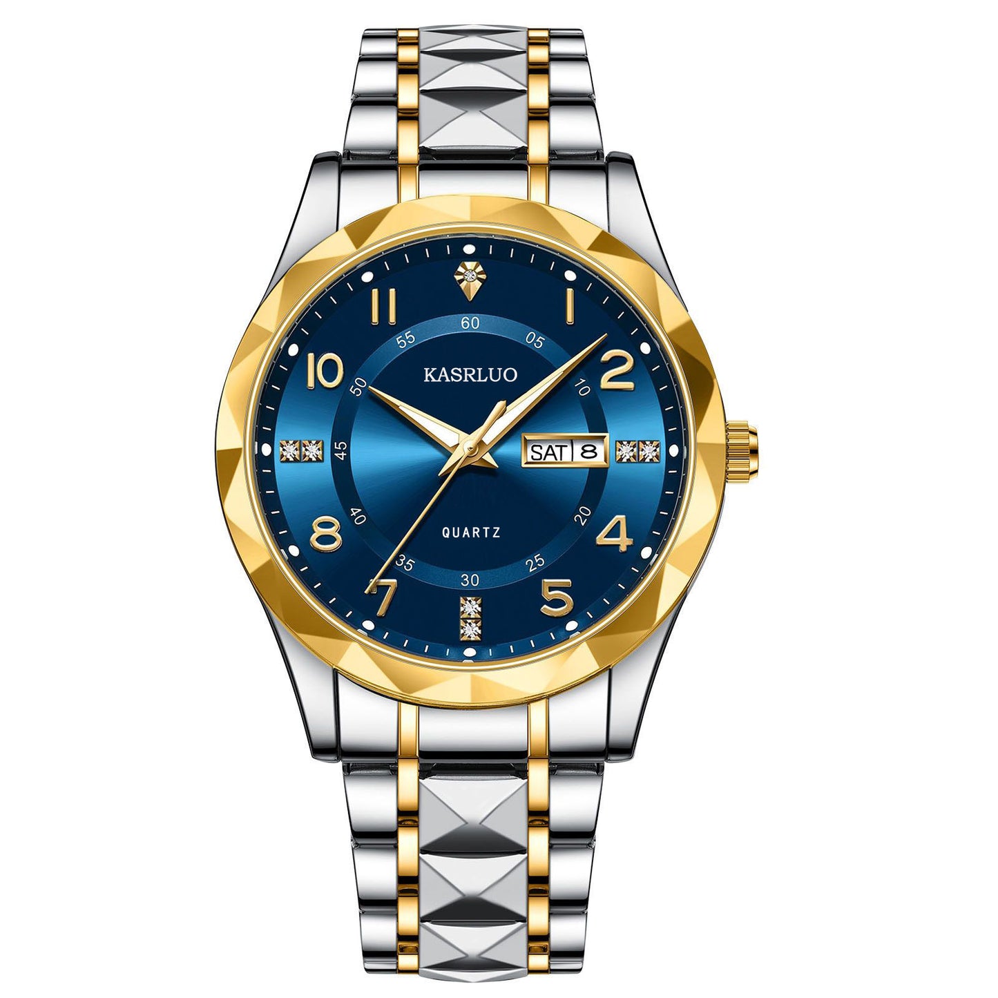 Men's Calendar Luminous Waterproof Quartz Watch