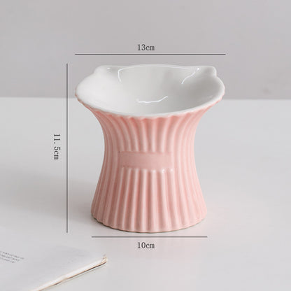 Elevated Ceramic Pet Food Bowl