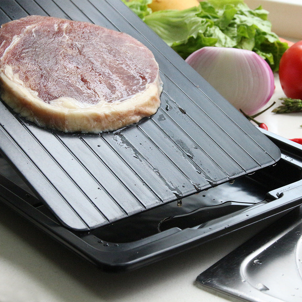 Household Quick Thawing Plate with Drain Box